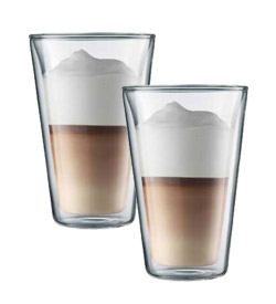 Photo of Bodum 10110-10US Canteen Double Wall Cooler / Beer Glass (Set of 2)