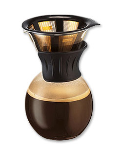 Photo of Bodum 10437-10 Kona Pour-Over Drip Coffee Maker w/Gold Filter