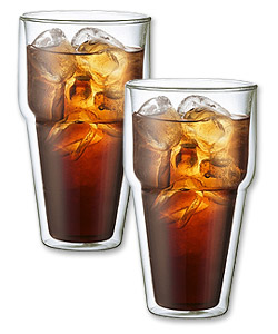 Photo of Bodum 10480-10 Rigi Stacking Double Wall Glass - Large - Set of 2