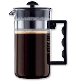 Photo of Bodum 10560-01 Bistro Neo 8-Cup French Press - Black Handle & Lid
