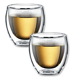 Photo of Bodum 10581-10 Pavina Double Wall Tea Glass (Set of 2)