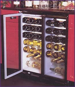 Photo of U-Line 32 Bottle Wine Cooler.