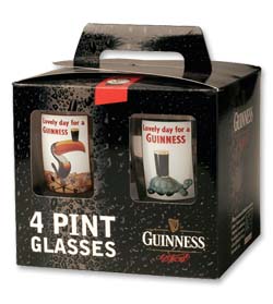 Photo of Guinness Menagerie Pint Glass Set