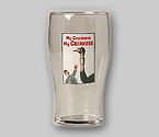 Guinness Ostrich Tulip Pint Glass