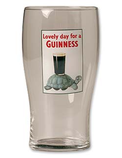 Guinness Vintage Poster Pint Glasses