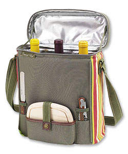 Photo of Picnic at Ascot Insulated Triple Wine Carrier - Santa Barbara