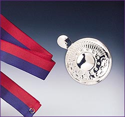 Photo of Tastevin Wine Tasting Cup with Ribbon Set