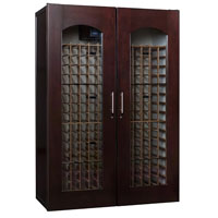 Le Cache Contemporary Series Model 3800 458-Bottle Wine Storage Cabinet in Provincial Cherry Finish