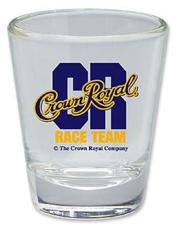 Photo of Crown Royal Race Team Logo Shot Glass (Set of 3)