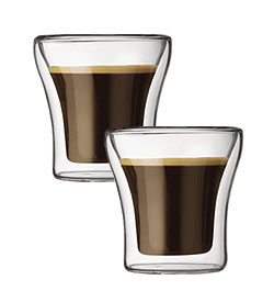 Photo of Bodum 4554-10US Assam Double Wall Espresso Shot Glass (Set of 2)