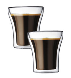 Photo of Bodum 4555-10US Assam Double Wall Tumbler / DOF Glass (Set of 2)