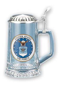 Photo of US Air Force Glass Beer Stein