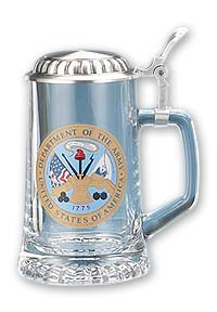 Photo of US Army Glass Beer Stein