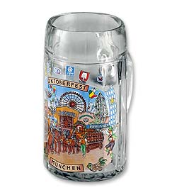 Photo of Oktoberfest Munchen Glass Beer Stein