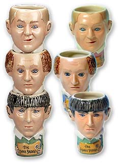 Photo of Stackable Three Stooges Shot Glasses (Set of 3)