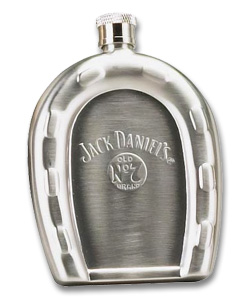 Photo of Jack Daniel's Stainless Steel Horseshoe Flask - 3 oz.