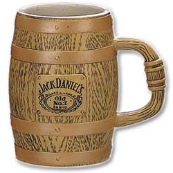 Photo of Jack Daniel's Barrel Stoneware Beer Stein