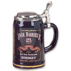 Photo of Jack Daniel's Stoneware Beer Stein with Lid