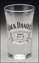 Jack Daniel's Swing & Cartouche Tall Shot Glass
