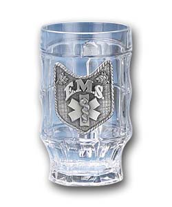 Photo of EMS Glass Facet Beer Mug