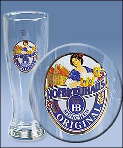 Photo of Hofbraeuhaus Muenchen Weizenbier Pilsner Beer Glass