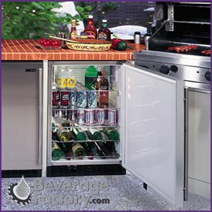 Photo of Marvel 6OBAR Outdoor Beverage & Wine Refrigerator.