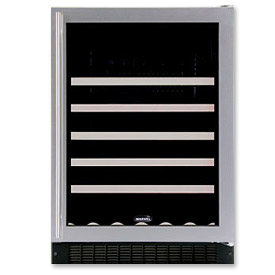 Photo of Marvel 61WCM-BS-G Luxury Series 45-Bottle Built-in Wine Refrigerator with MicroSentry