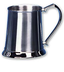 Photo of Stainless Steel Satin Beer Tankard