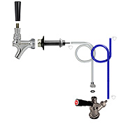 Kegco Add A Tap Conversion Kit - 100% Stainless Beer Contact