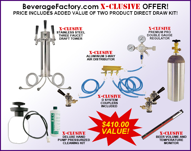 X-CLUSIVE Commercial Direct Draw Kit.