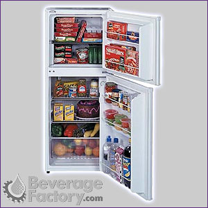 Photo of Summit FF71 Frost Free Slim Line Refrigerator & Freezer.