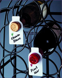 Photo of Wine Bottle ID Tags - Set of 50 w/Marking Pen