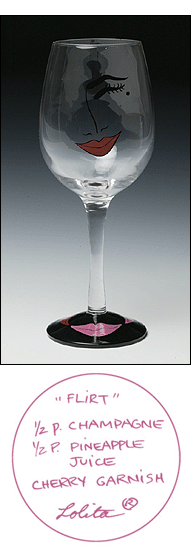 Photo of Lolita Love My Wine Glass - Flirt Stemware