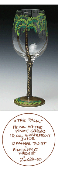 View Larger Image of Lolita Love My Wine Glass - The Palm Stemware