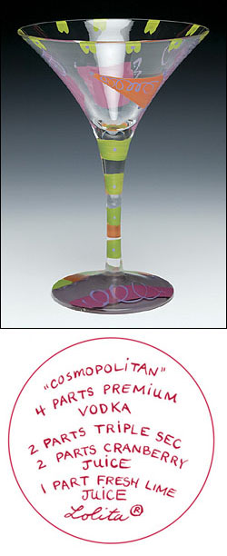 Photo of Lolita Love My Martini Glass  - Cosmopolitan Martini Glass