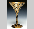 Leopardtini Martini Glass by Lolita Martini