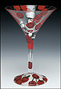 Cherry Bomb Martini Glass by Lolita Love My Martini Collection