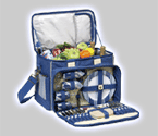 View Larger Image of Picnic at Ascot Aegean Deluxe Picnic Cooler for 4