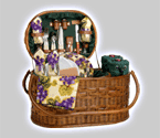 Photo of Picnic Time Merlot Deluxe Picnic Basket