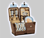 Photo of Picnic Time Pioneer Driftwood Picnic Basket