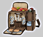 Picnic Time Malibu Driftwood Insulated Picnic Cooler Tote