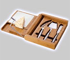 Picnic Time Soiree Bamboo Cutting Board & Cheese Set