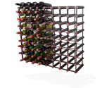 Bordex 72 Bottle Wine Rack - Cherry Finish