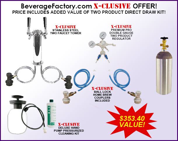 X-CLUSIVE Home Brew Direct Draw Kit.