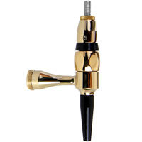 Gold-Plated Stainless Steel Premium Guinness® Dispensing Stout Beer Faucet