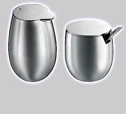 Photo of Bodum K1305-16 Columbia Chrome Sugar & Creamer Set