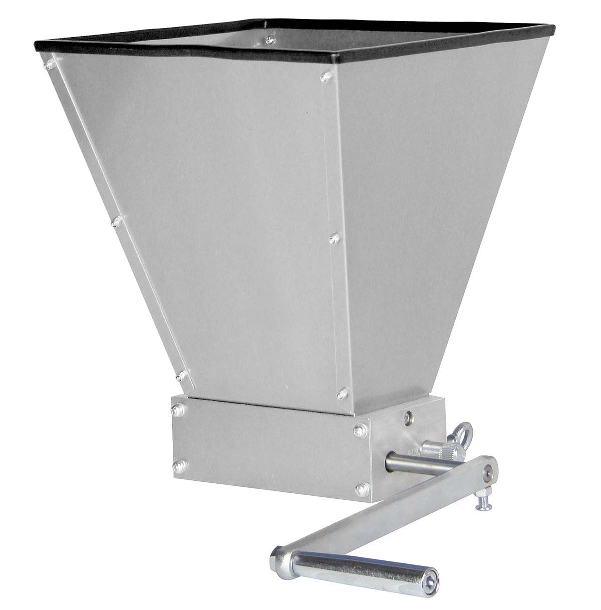 Kegco KM7GM2R Grain Mill 7lb Hopper and 2 Rollers