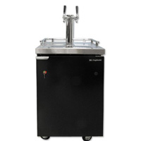 UBC KegMaster Commercial Dual Faucet Two Product Kegerator