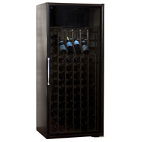 Le Cache Loft 1400 172-Bottle Wine Cabinet - Black Matte