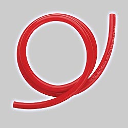 Photo of 1 Foot Length of 5/16 Inch I.D. Red Air Line